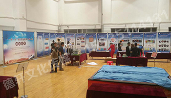 天津輕工學(xué)會(huì )展會(huì )布展